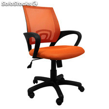 Cadeira de escritório midi laranja