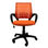 Cadeira de escritório midi laranja - 2