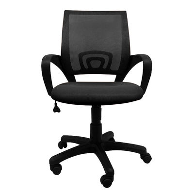 Cadeira de escritório midi preta - Foto 2