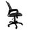 Cadeira de escritório midi preta - Foto 5