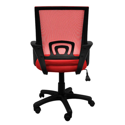 Cadeira de escritório midi vermelha - Foto 4