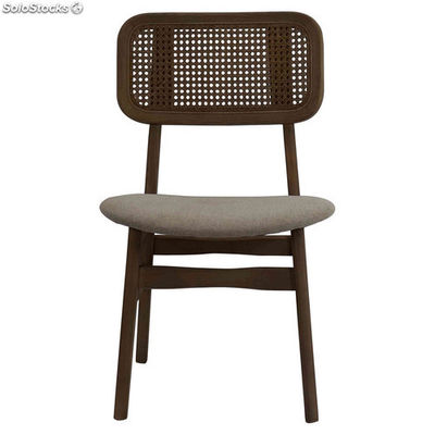 Cadeira de madeira com assento estofado - Foto 2