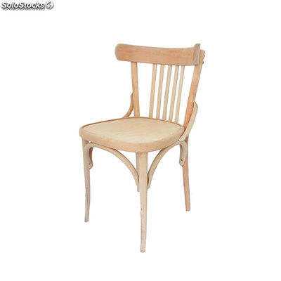 Cadeira de madeira de estilo bistro