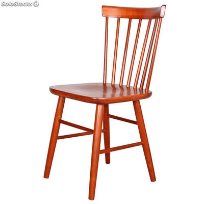 Cadeira de madeira de estilo escandinavo tipo Windsor, - Foto 3