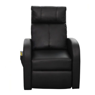 Cadeira de massagem elétrica com controlo preta - Foto 2