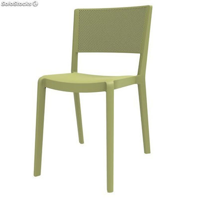 Cadeira de polipropileno, anti-UV para exterior - Foto 4