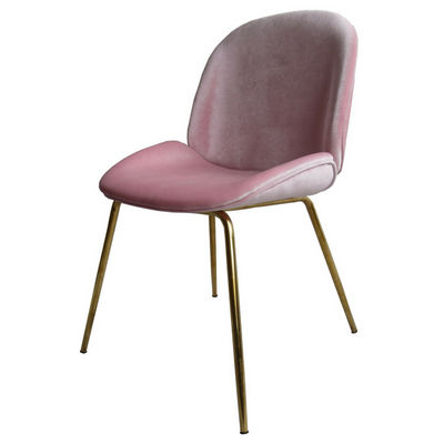 Cadeira de veludo Viper Pink