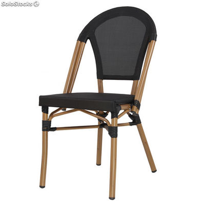 Cadeira de vime sintetico preto - Foto 2
