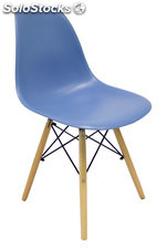 Cadeira eames DSW replica Azul Petroleo