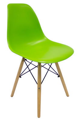 Cadeira eames DSW replica Verde