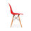 Cadeira eames DSW replica Vermelho - 2