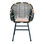 Cadeira estilo nórdico em fibra de rattan natural e medula - Foto 2