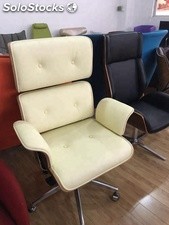 Cadeira executiva de couro italiano da cadeira do escritório