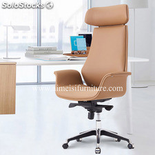 Cadeira executiva de couro para escritório