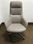 cadeira giratória executiva de couro para móveis de escritório com encosto alto - 1