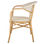 Cadeira imitação de bambu feita de alumínio e textilene. - Foto 3