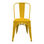 Cadeira industrial torix amarela (inspirada na linha tolix) - 1