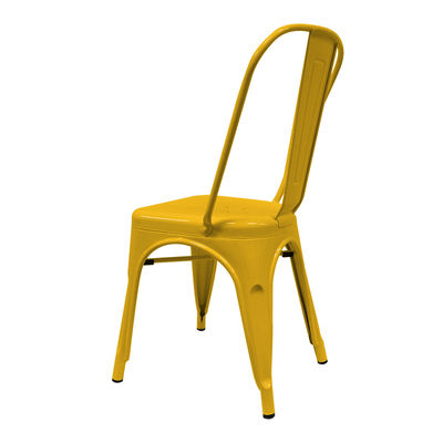 Cadeira industrial torix amarela (inspirada na linha tolix) - Foto 4