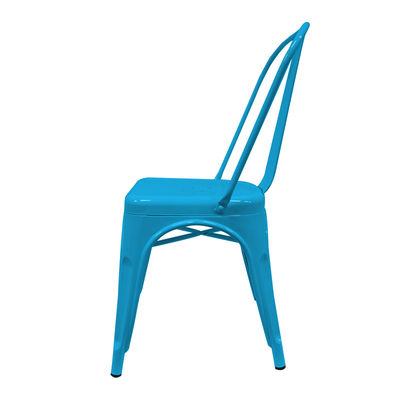 Cadeira industrial torix azul (inspirada na linha tolix) - Foto 3
