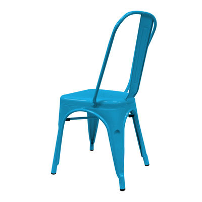 Cadeira industrial torix azul (inspirada na linha tolix) - Foto 4
