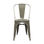 Cadeira industrial torix cinza galvanizado (inspirada na linha tolix) - 2