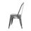 Cadeira industrial torix cinza metalizado (inspirada na linha tolix) - 3