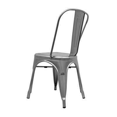Cadeira industrial torix cinza metalizado (inspirada na linha tolix) - Foto 4