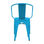 Cadeira industrial torix com braços azul ( inspirada na linha tolix) - Foto 5