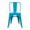 Cadeira industrial torix envelhecida azul (inspirada na linha tolix) - 2