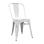 Cadeira industrial torix envelhecida branca (inspirada na linha tolix) - 1
