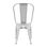 Cadeira industrial torix envelhecida branca (inspirada na linha tolix) - 5