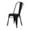 Cadeira industrial torix envelhecida preta (inspirada na linha tolix) - Foto 4