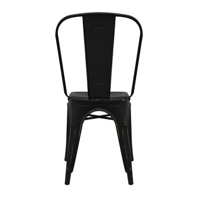 Cadeira industrial torix envelhecida preta (inspirada na linha tolix) - Foto 5