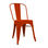 Cadeira industrial torix envelhecidoa vermelha (inspirada na linha tolix) - 1