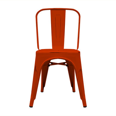 Cadeira industrial torix envelhecidoa vermelha (inspirada na linha tolix) - Foto 2