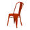 Cadeira industrial torix envelhecidoa vermelha (inspirada na linha tolix) - Foto 4