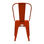 Cadeira industrial torix envelhecidoa vermelha (inspirada na linha tolix) - Foto 5