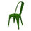 Cadeira industrial torix verde (inspirada na linha tolix) - 4
