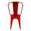 Cadeira industrial torix vermelha (inspirada na linha tolix) - 5