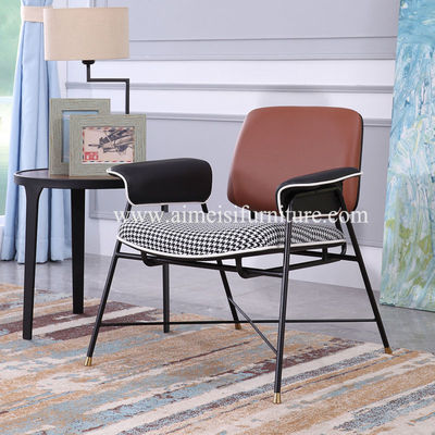 Cadeira moderna com almofada de tecido - Foto 5