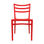 Cadeira nivet vermelha - 1