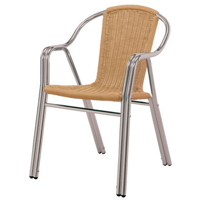 Cadeira para hotelaría de aluminio e fibra sintética - Foto 2