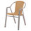Cadeira para hotelaría de aluminio e fibra sintética - Foto 2