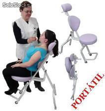 Cadeira para Maquiagem, Designe de Sombrancelhas, Limpeza de Pele - Foto 2