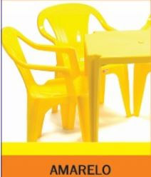Cadeira Plástica e Mesa Plástica - Foto 2