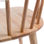 Cadeira tipo Windsor de madeira tropical em verniz natual - Foto 3