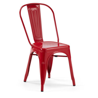 Cadeira Tolix Réplica Vermelho