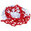 Cadena de plástico blanco / rojo - 5M jbm 53809 - 1