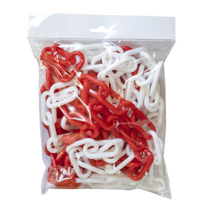 Cadena de plástico blanco / rojo - 5M jbm 53809 - Foto 4