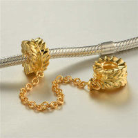 cadena segura /pulsera cadena /colgante para pulsera de plata,color oro/dorado - Foto 3